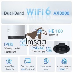 TP-Link Deco X50-Outdoor AX3000 Mesh Wi-Fi 6 Outdoor System (1-Pack, Weatherproof) Price in Pakistan, Karachi, Lahore, Islamabad