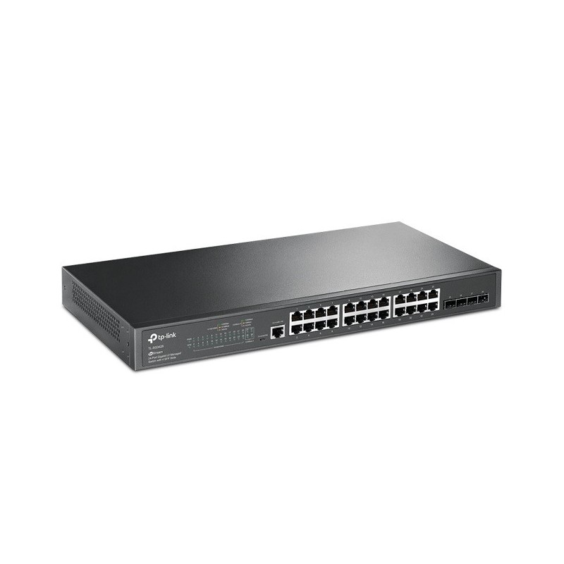 TP-Link TL-SG3428 JetStream 24-Port Gigabit L2+ Managed Switch with 4 SFP Slots Price in Pakistan, Karachi, Lahore, Islamabad