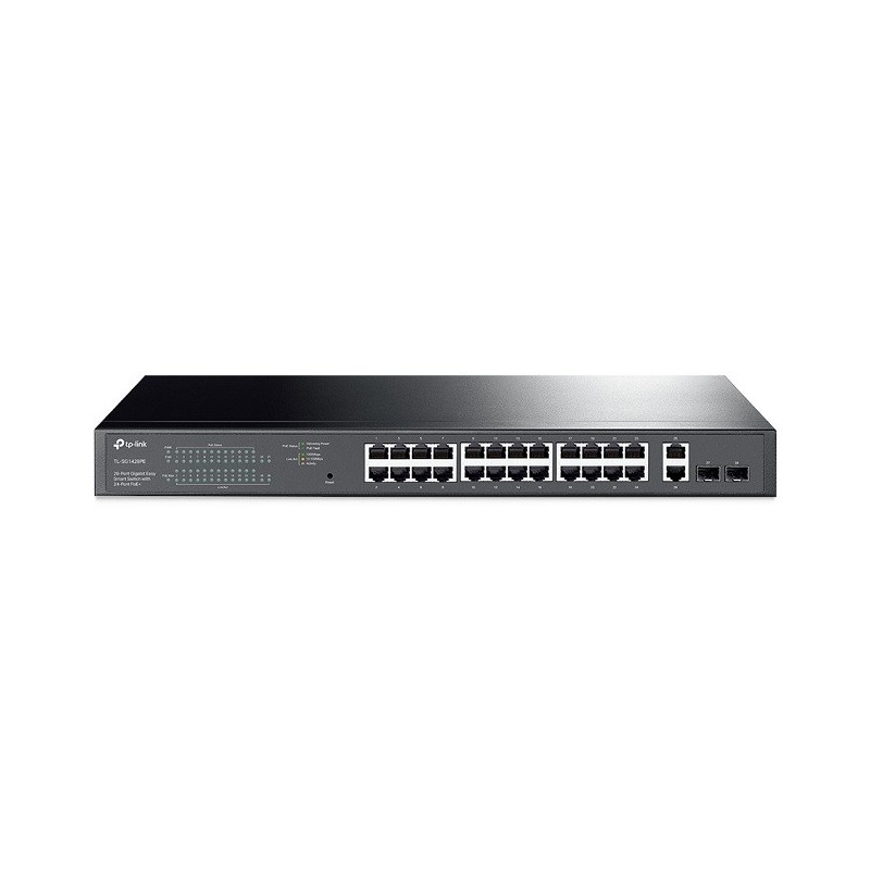TP-Link TL-SG1428PE 28-Port Gigabit Easy Smart Switch with 24 PoE+ Ports Price in Pakistan, Karachi, Lahore, Islamabad