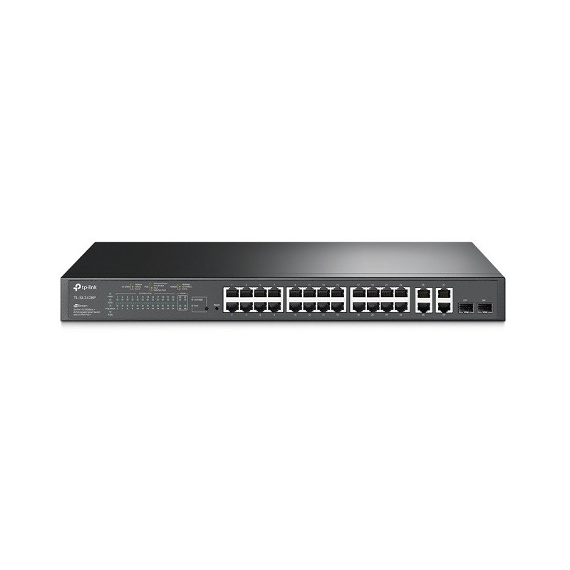 TP-Link TL-SL2428P JetStream 24-Port Gigabit + 24-Port Fast Ethernet Smart Switch with PoE+ Price in Pakistan, Karachi, Lahore, 