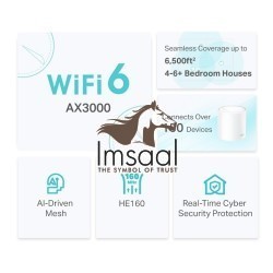 TP-Link Deco X50 AX3000 Whole Home Mesh Wi-Fi 6 System (3-Pack) Price in Pakistan, Karachi, Lahore, Islamabad