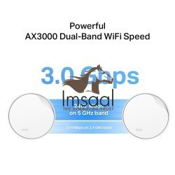 TP-Link Deco X50-PoE AX3000 Mesh Wi-Fi 6 System (3-Pack, PoE Powered, 2× 2.5G Ports) Price in Pakistan, Karachi, Lahore, Islamab