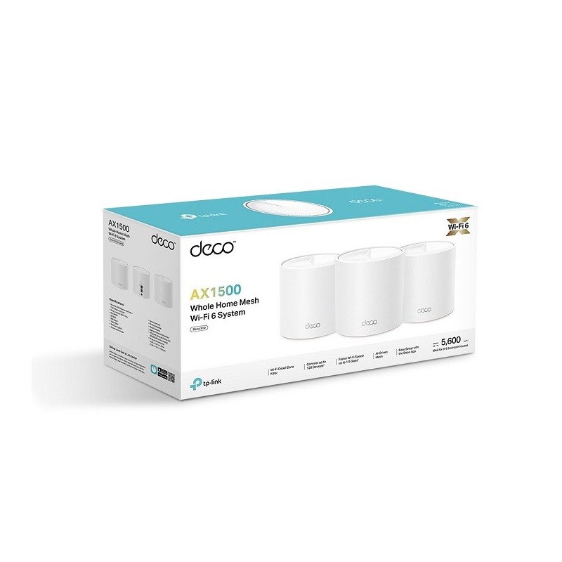 TP-Link Deco X10 AX1500 Whole Home Mesh Wi-Fi 6 System (3-Pack) Price in Pakistan, Karachi, Lahore, Islamabad